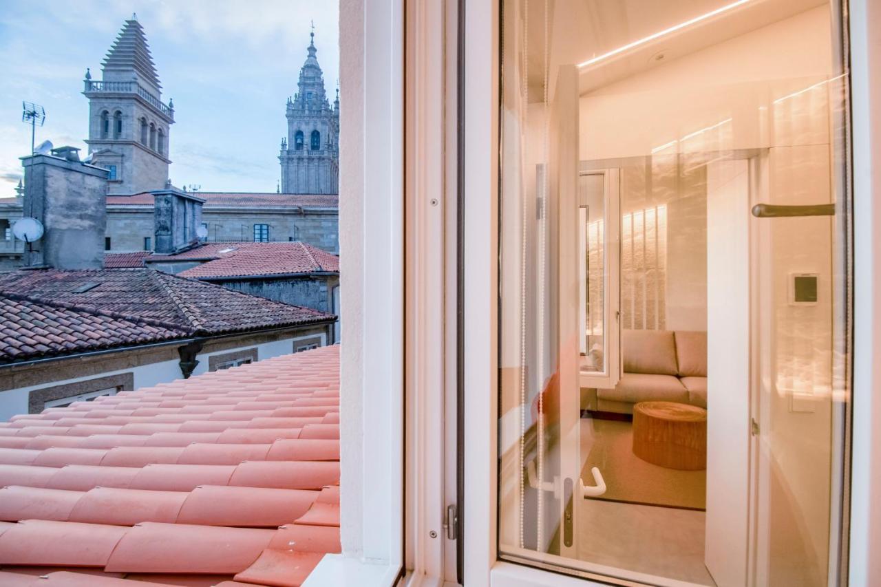 Apartamentos Atia Catedral Santiago de Compostela Bagian luar foto